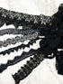 Black Lace Trims Variety Trim Scrap Pack Scrap Bundle Pack 10 Pieces SPK00174